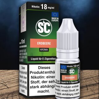 SC Erdbeere 10ml Liquid