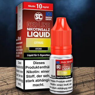 SC Nic Salt Citrus 10ml Liquid 10mg