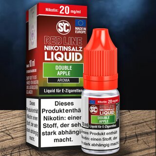 SC Nic Salt Double Apple 10ml Liquid 20mg