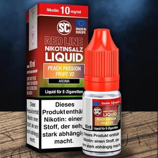 SC Nic Salt Peach Passion Fruit 10ml Liquid