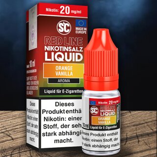 SC Nic Salt Orange Vanilla 10ml Liquid 20mg