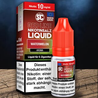 SC Nic Salt Watermelon 10ml Liquid 10mg