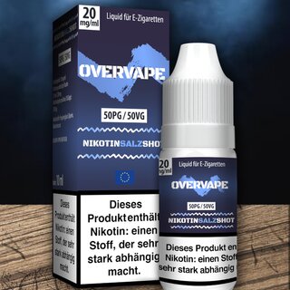 Overvape Nikotinsalz Shot 20mg