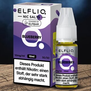 ELFLIQ Nic Salt Blueberry