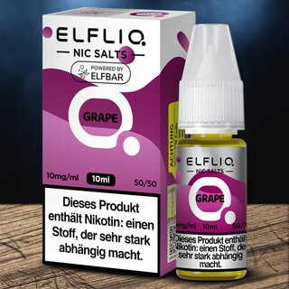 ELFLIQ Nic Salt Grape
