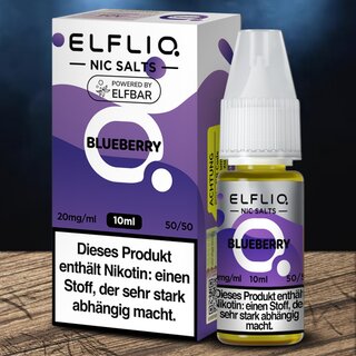 ELFLIQ Nic Salt Blueberry 20mg