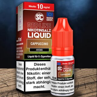 SC Nic Salt Cappuccino 10ml Liquid 10mg