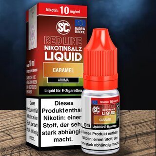 SC Nic Salt Caramel 10ml Liquid 10mg