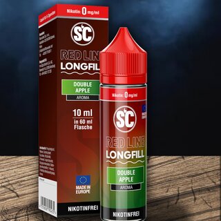 SC Red Line Longfill - 10ml Aroma Double Apple