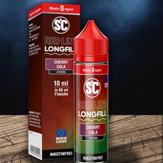 SC Red Line Longfill - 10ml Aroma Cherry Cola