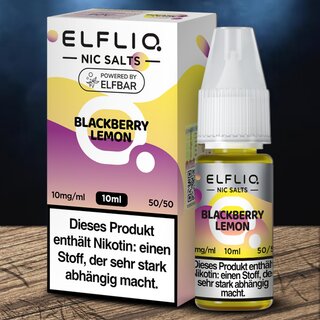 ELFLIQ Nic Salt Blackberry Lemon