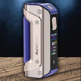 GeekVape Aegis Solo 3 Akkutr�ger 100 Watt gold blau
