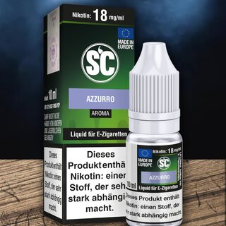 SC Liquid - Blue / Azzuro 3 mg