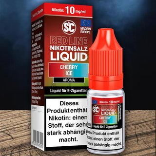 SC Nic Salt Cherry Ice 10ml Liquid 10mg