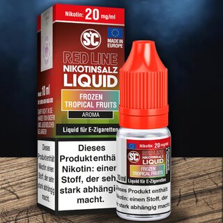 SC Nic Salt Frozen Tropical Fruits 10ml Liquid 20mg