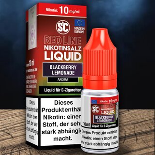 SC Nic Salt Black Lemonade 10ml Liquid 10mg