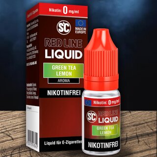 SC Nic Salt Green Tea Lemon 10ml Liquid