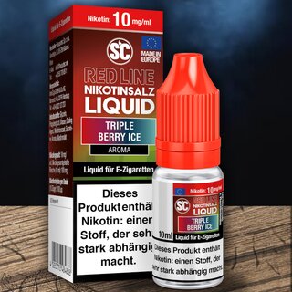 SC Nic Salt Triple Berry Ice 10ml Liquid 10mg
