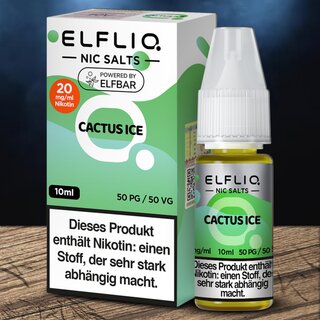 ELFLIQ Nic Salt Cactus Ice 20mg