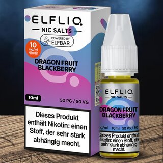 ELFLIQ Nic Salt Dragon Fruit Blackberry