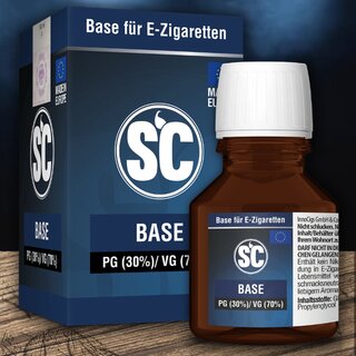 SC - 50 ml Basis 30PG/70VG 0 mg/ml